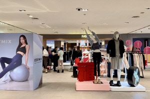 젝시믹스, 대만 매출 1위 타이중 신광미츠코시 백화점에 팝업 매장 오픈