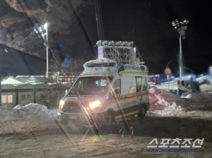 '아...이승훈, 비장의 1800도 도전中 무릎인대 부상' 결국 앰뷸런스 긴급후송…철권 '데빌진'처럼  마지막까지 포기하지 않았다[밀라노 스토리]