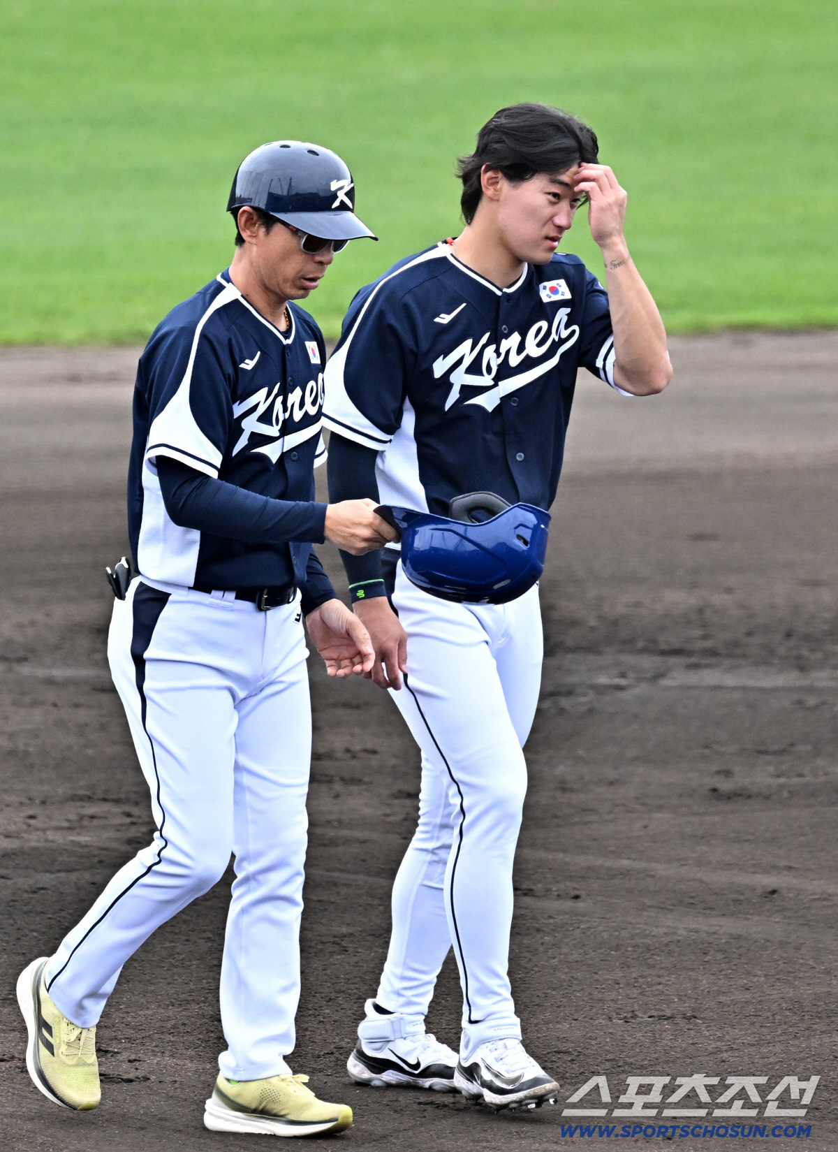 '3B 1S에서도 직구 승부'...삼성 배찬승, 대표팀 김도영 병살로 증…