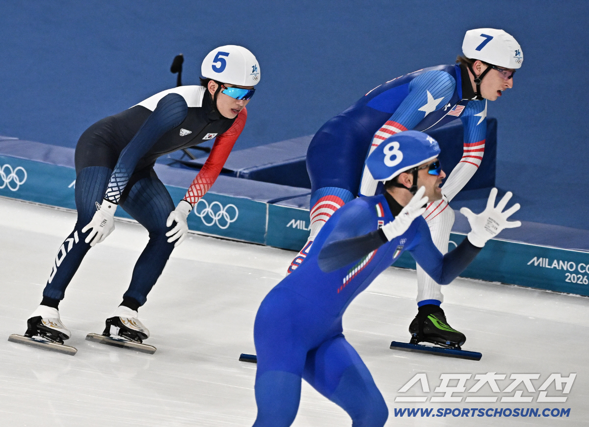 [밀라노 현장]"아깝다! 정재원" 매스스타트 5위… 3연속 포디움 무산,…