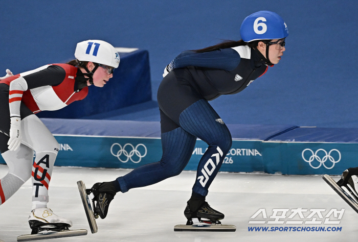 "보름 언니가 조언 많이 해줬는데"...박지우, 아쉬움 그러나 후회 없는 레이스 "4년 뒤, 8년 뒤에 가능할 것"[밀라노 현장]