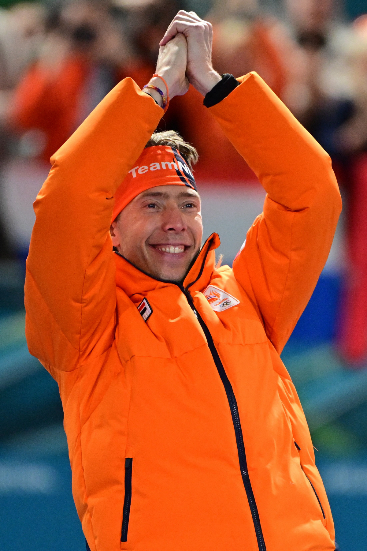 "올드 벗 골드!" '불혹의 빙속철인'베르흐스마의 기적, 매스스타트서 소…