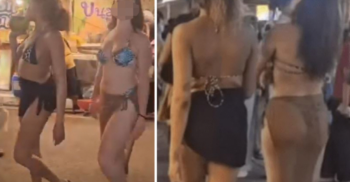 사원 행사에 비키니 차림 관광객 논란…"과하다"vs"몰랐을 것" 엇갈려