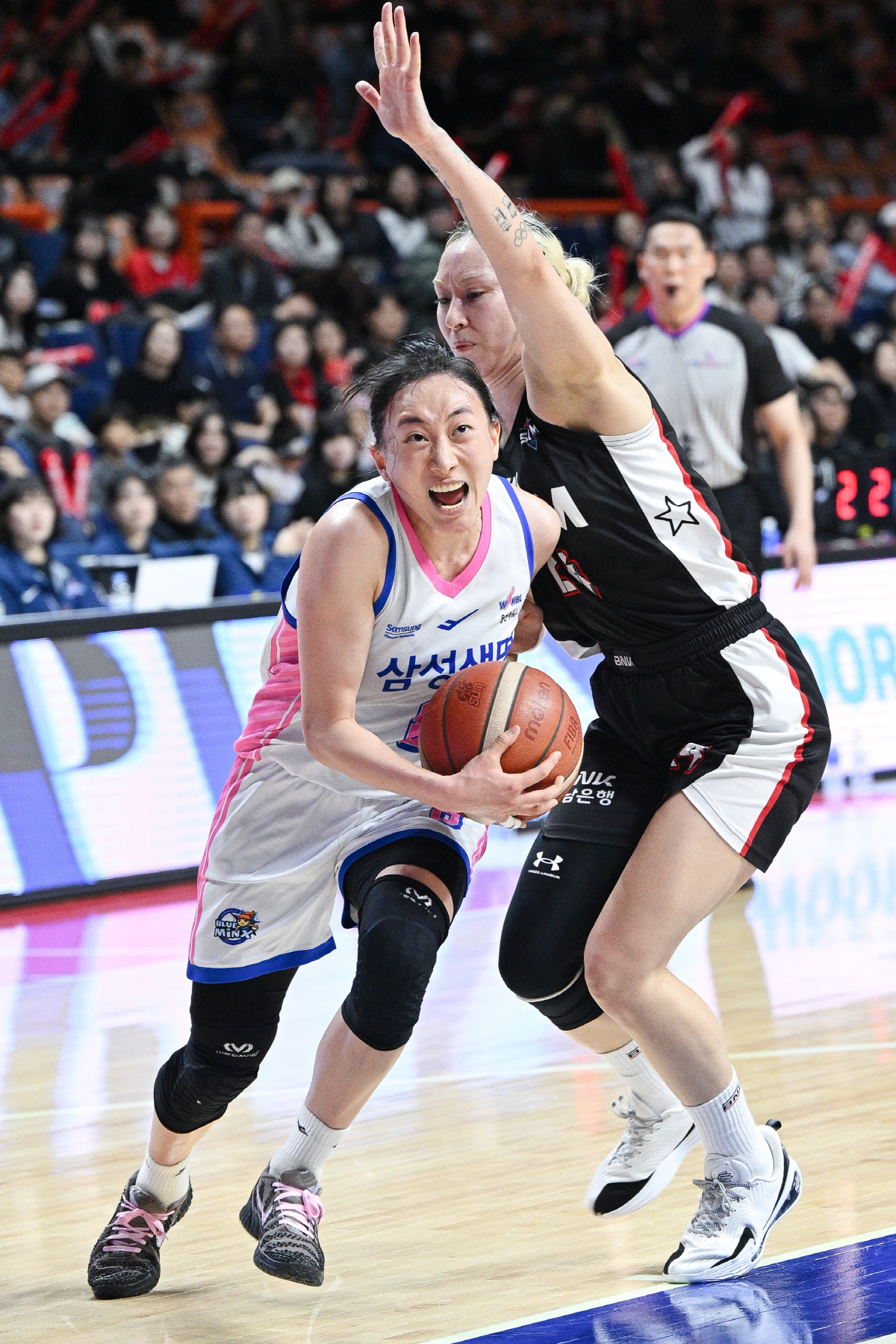 WKBL 역대급 중위권 싸움. 삼성생명의 질주, '이주연 나비효과' 카오…