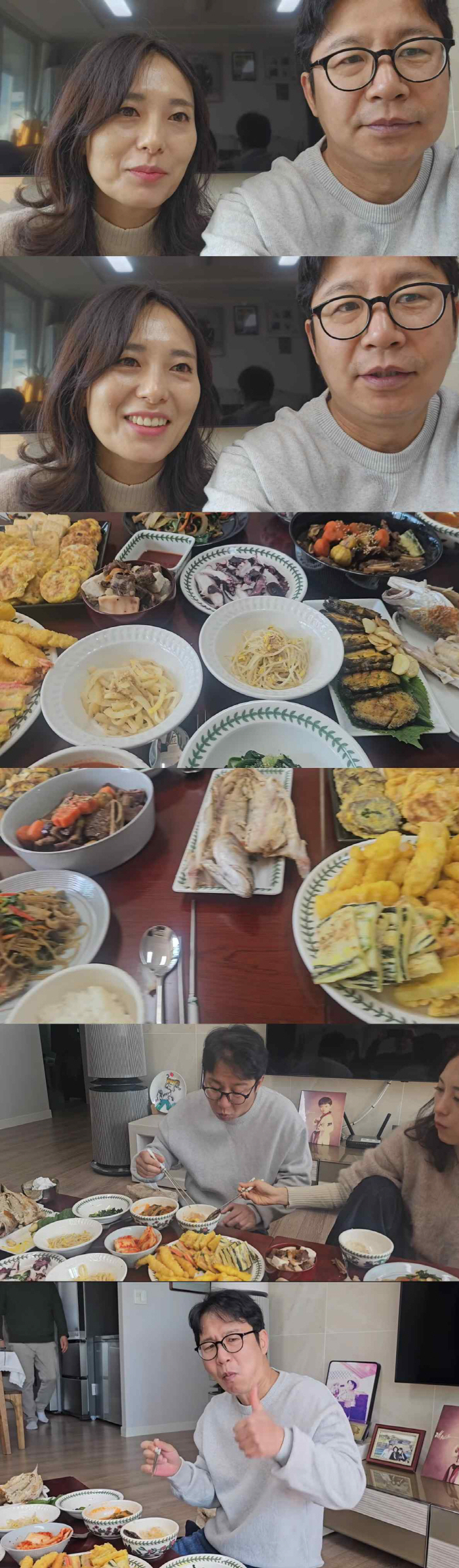 '정영림♥' 심현섭, 장가 진짜 잘갔네..장모님표 밥상 자랑 "반찬 50개 더 있어"