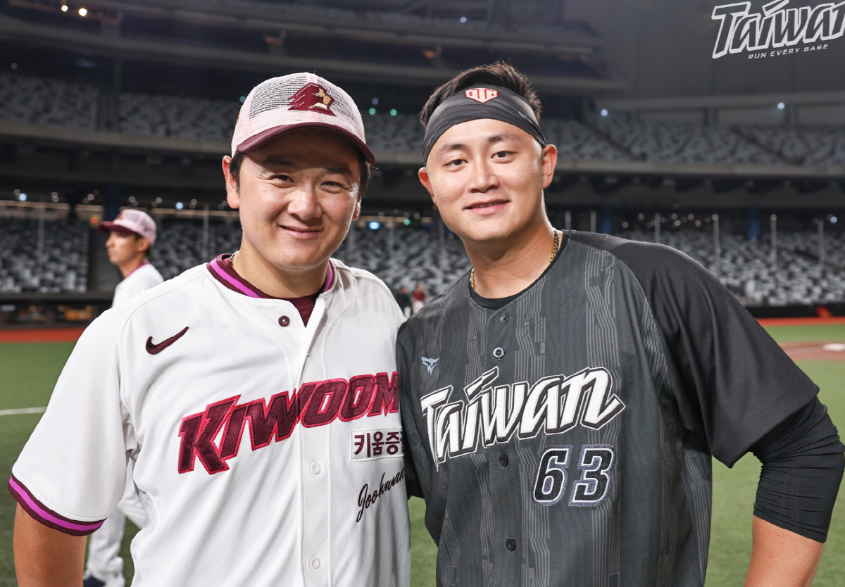 '가상의 류지현호' 키움, KBO 매운 맛 증명! 대만에 13안타 '폭격…
