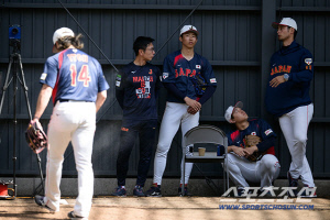 라이브 피칭 후 미국 출발→오전 5시 도쿄 도착→8시 미야자키 캠프 합류→사우나하고 곧장 훈련, 한국전 등판 유력 기쿠치 
