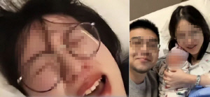 아내 출산 영상 공개한 인플루언서 논란…신체 노출에 기저귀 광고까지