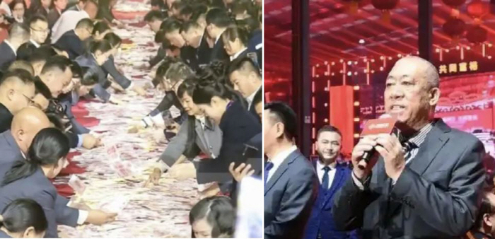 "들 수 있는 만큼 돈 가져가"…사장님의 '통 큰' 380억원 보너스