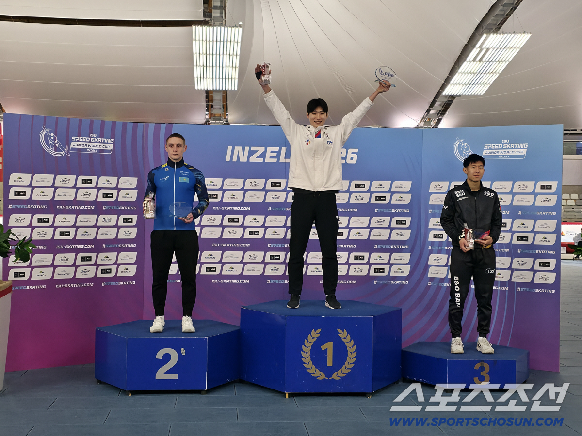 "24년만의 올림픽 노골드 충격속 빙속의 희망" 韓주니어대표팀, 월드컵3…