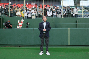 박정원 두산 구단주, 올해도 강한 메시지! → 