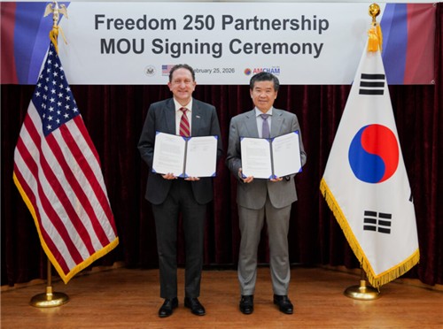 암참·주한미국대사관, 미국 건국 250주년 기념 협력 업무협약