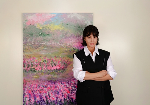 가수 겸 화가 솔비, 국내서 1년 만에 개인전 '허밍 로드'