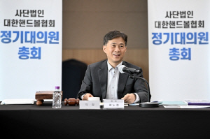 곽노정 대한핸드볼협회장 