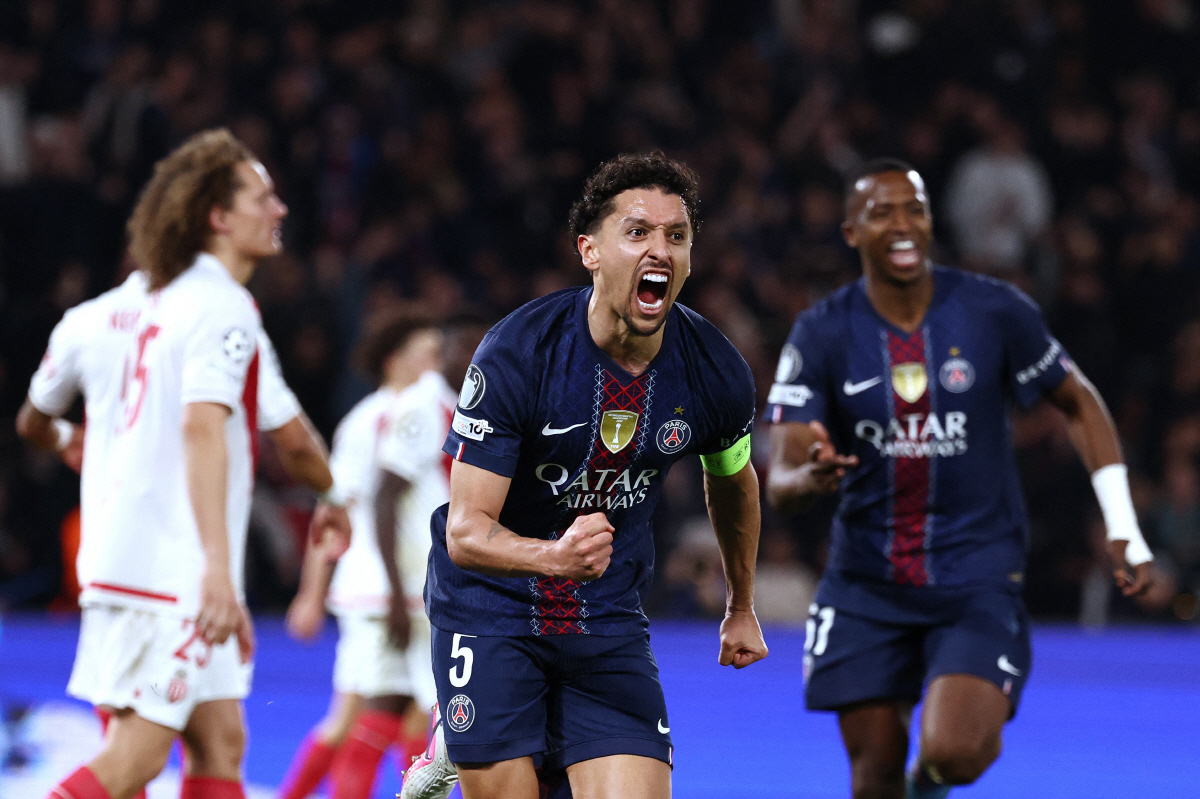 '또 조커+평점 5.6점 부진' 이강인의 PSG, 모나코에 1~2차전 합…