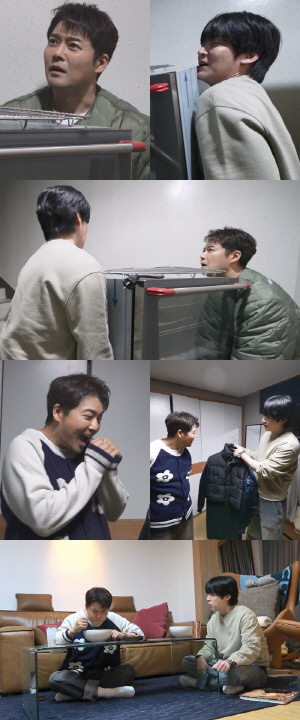 안재현, 벌크업 대성공..전현무에 명품패딩 양보 