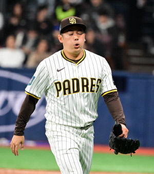 [공식발표]부상 이어지는 日마운드…SD 마쓰이도 WBC 사퇴, 대체 선수 발탁