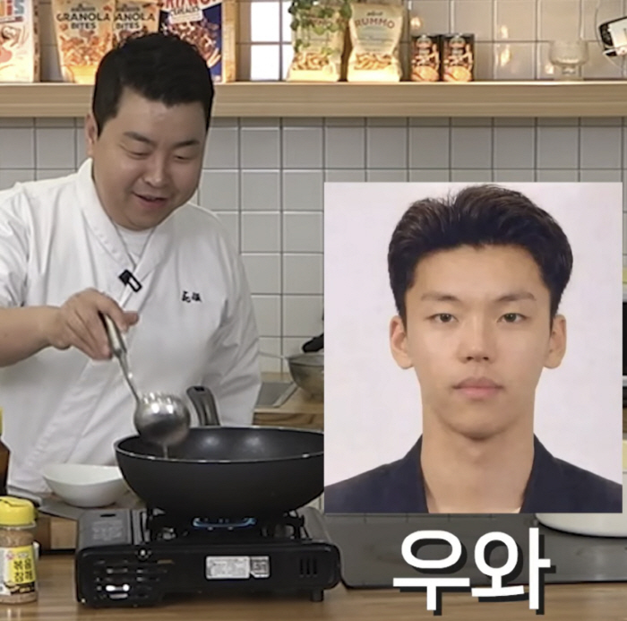 "이승기인 줄" 정호영 셰프, '30kg 찌기 전' 뼈말라 과거 사진 공개
