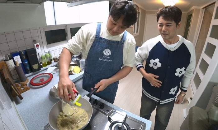 구성환, 세상 떠난 꽃분이와 마지막 투샷..'나혼산'서 공개