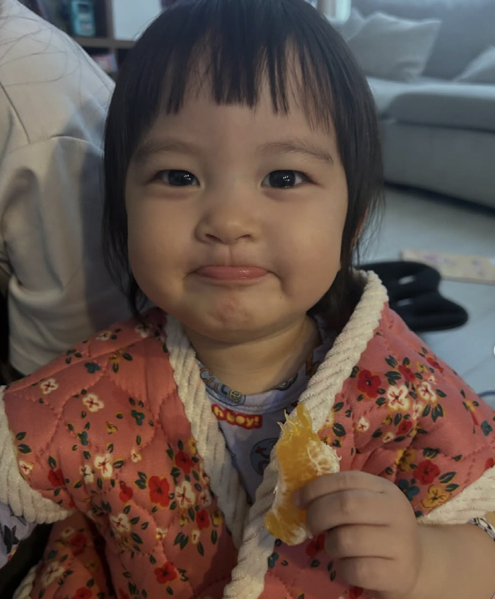 '이지훈♥' 아야네 딸, 얼굴 확 달라졌다...