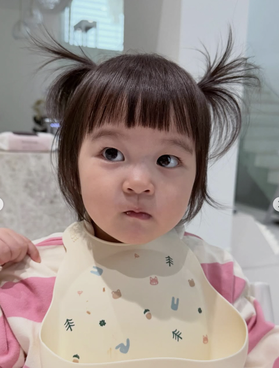 '이지훈♥' 아야네 딸, 얼굴 확 달라졌다..."일본 다녀오더니 바뀌었다…