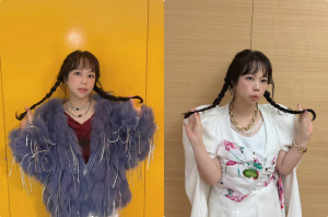 홍현희, 40kg대 진입후 아이돌 비주얼..양갈래 머리도 완벽 소화