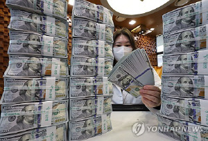 달러-원, 끈적한 美 도매물가에 급등 후 반락…1,440원 마감