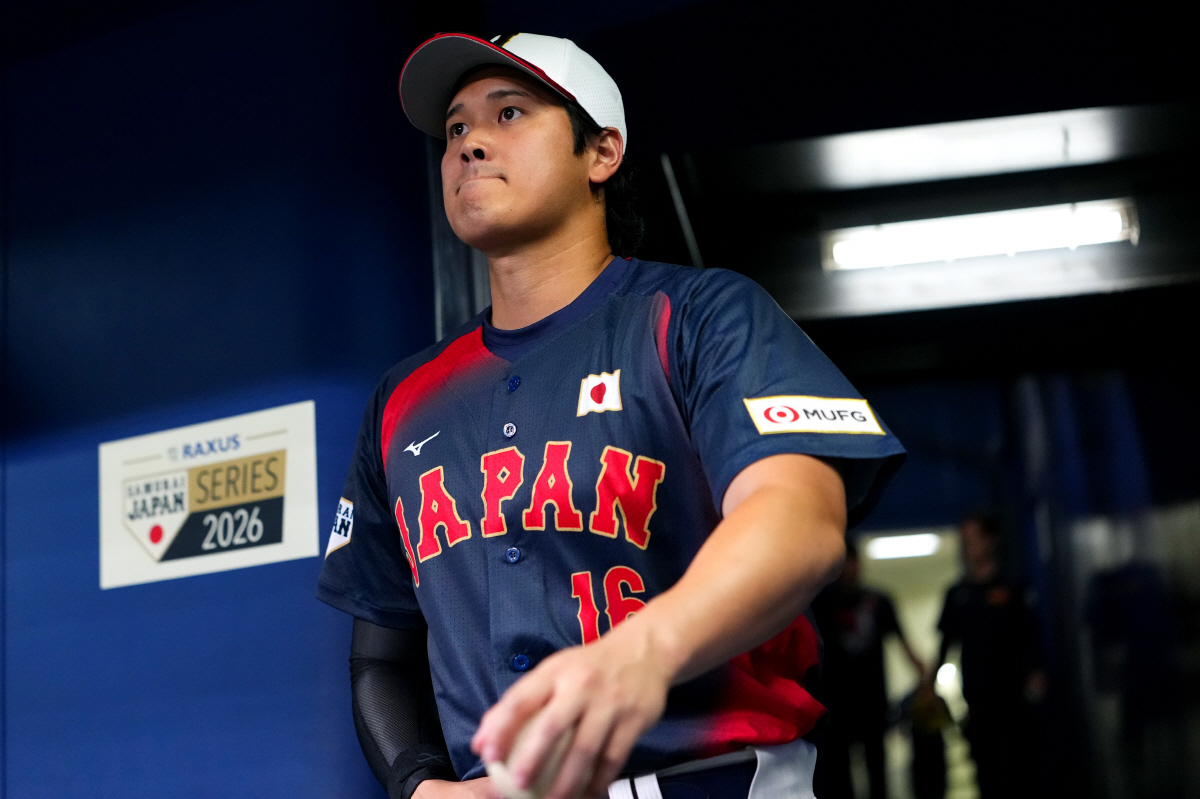 '투타니' 없어서 日 우승 힘들껄→'홈 어드밴티지' 오타니 대표팀 합류……