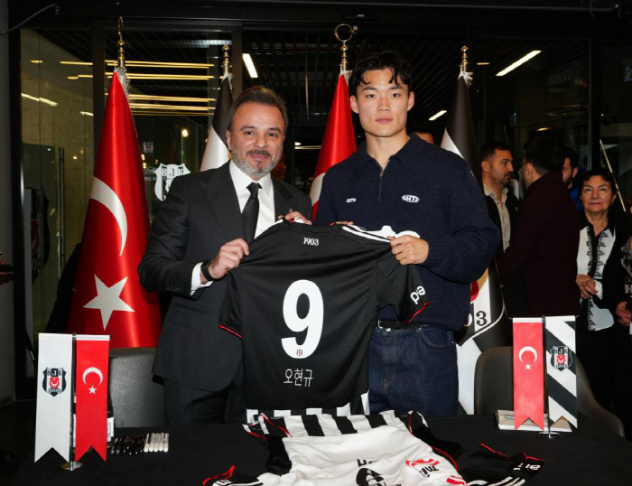 '韓 공격수 사인 받을래!' 오현규, 현지서 인기 대폭발…3시간만 16억…