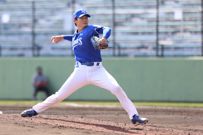 최원태 3이닝 무실점, 심재훈 함수호 안타, 삼성, 요미우리 베스트 멤버 상대 2대4 아쉬운 패배[오키나와 리뷰]