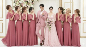 [공식]소녀시대 총출동? 제시카까지 등장…'법적 부부' 변요한♥티파니, 가짜 웨딩사진에 황당