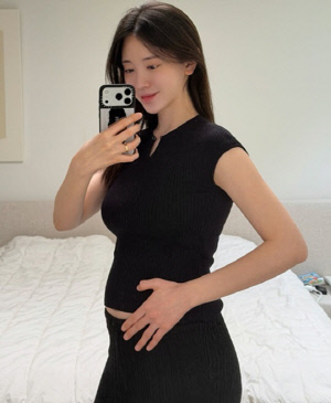 '둘째도 아들' 유혜주, 19주차 급격히 늘어난 D라인 고충 