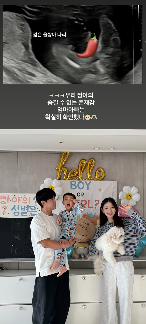 '둘째도 아들' 유혜주, 19주차 급격히 늘어난 D라인 고충 "숨 쉬기 …