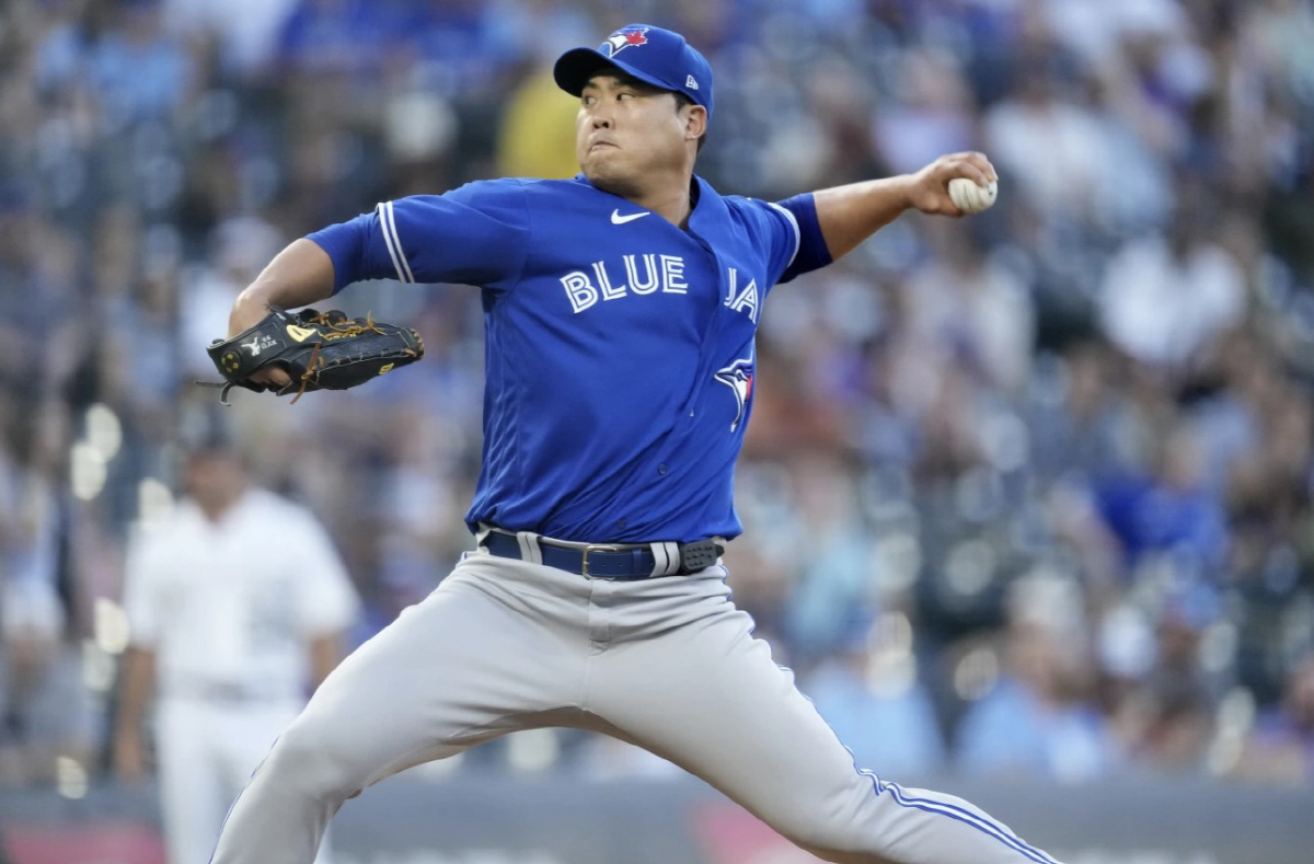 첫 판에 벌써 159.2㎞, 3042억 토론토 뉴에이스, 'FA 대박 계…