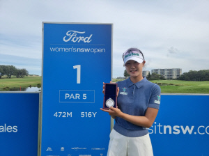 '국대' 오수민, LET 포드 위민스 NSW 오픈 깜짝 준우승 '쾌거'