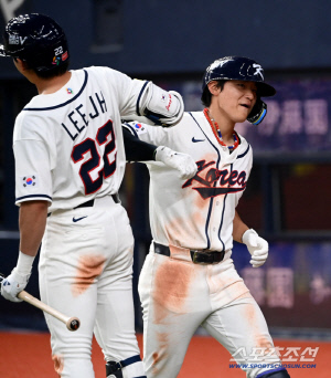 '김도영 동점포!' 곽빈 구했다, 류현진 2이닝 쾌투…한국, 한신과 3대3 무승부[오사카 리뷰]