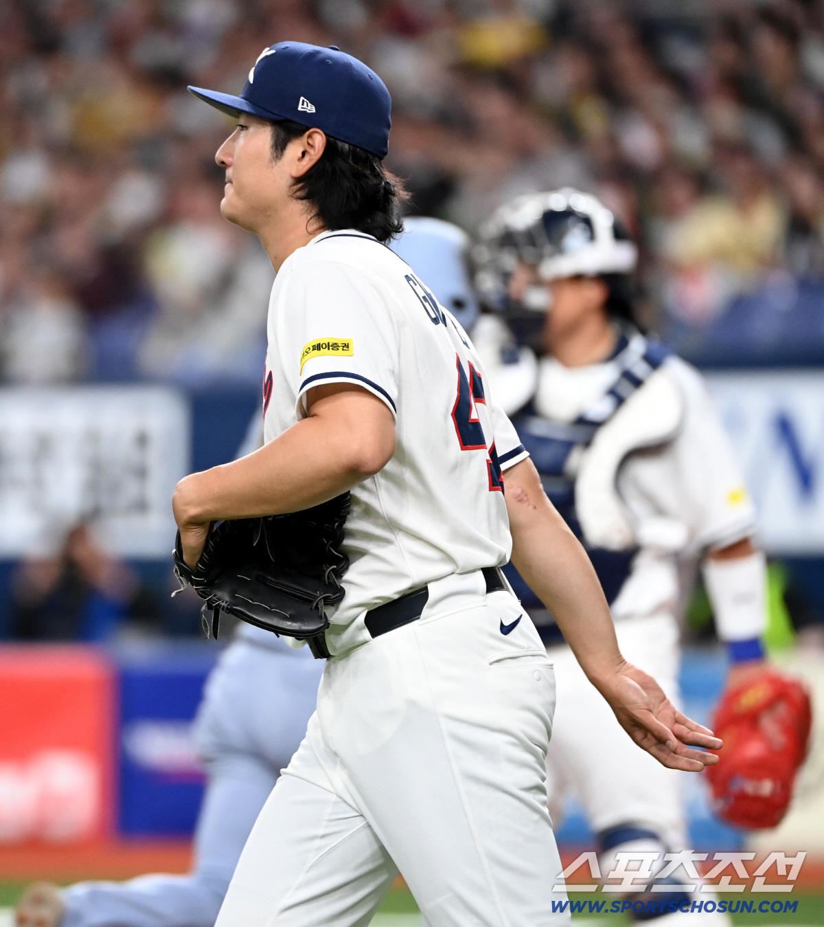 '김도영 동점포!' 곽빈 구했다, 류현진 2이닝 쾌투…한국, 한신과 3대…