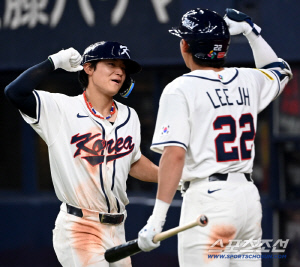 김도영 홈런 터졌다! 日 언론 경계…
