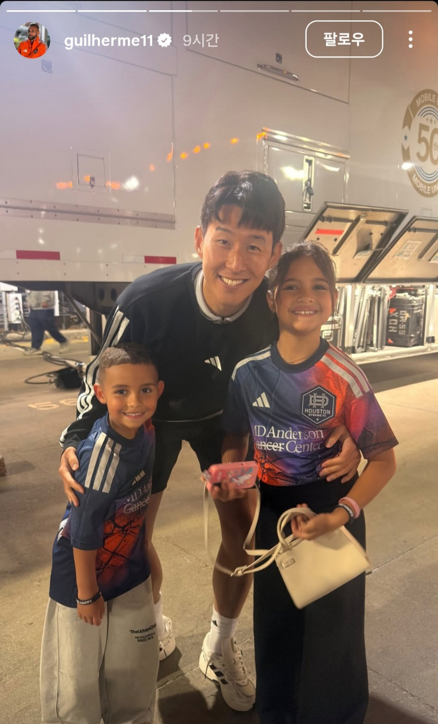 손흥민과의 '가족 인증샷 자랑' 절대로 참을 수 없었다, 아들+딸 총출동…