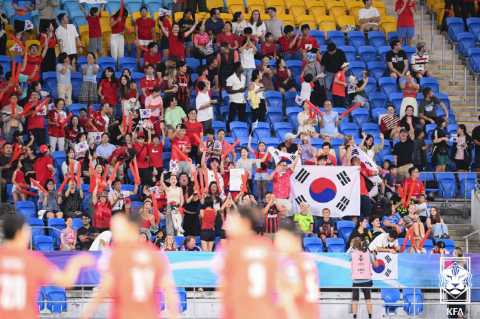 [여자아시안컵 리뷰]"'비지니스석 논란' 날렸다" 무자비한 女신상우호, …