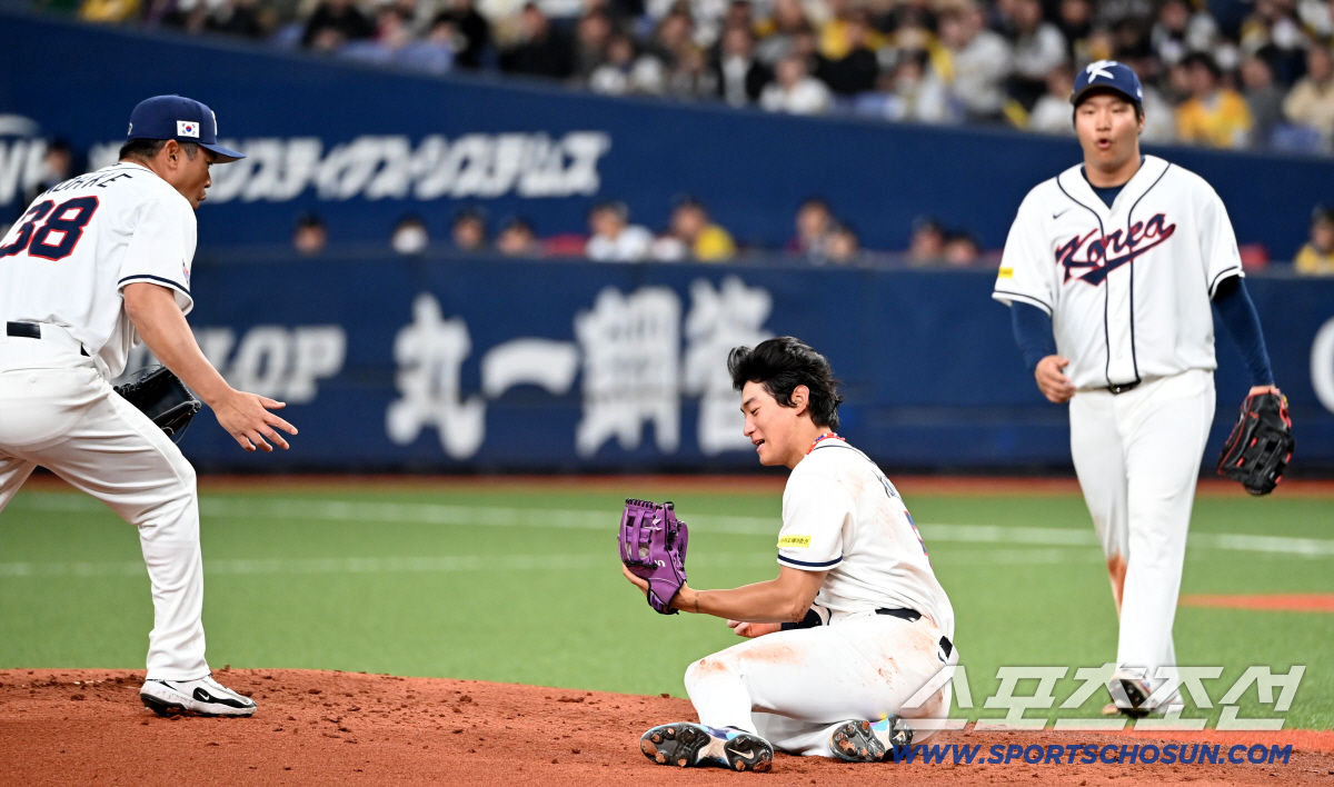 ‘가슴 철렁!’ 김도영 뒷통수 박고도 웃었다. 투혼 수비→5회 동점포..…