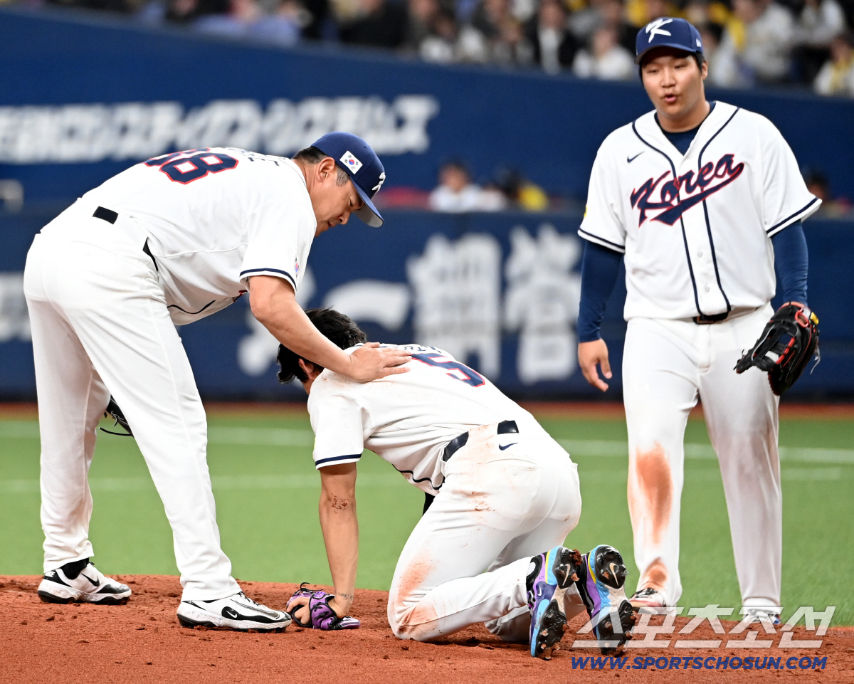 ‘가슴 철렁!’ 김도영 뒷통수 박고도 웃었다. 투혼 수비→5회 동점포..…