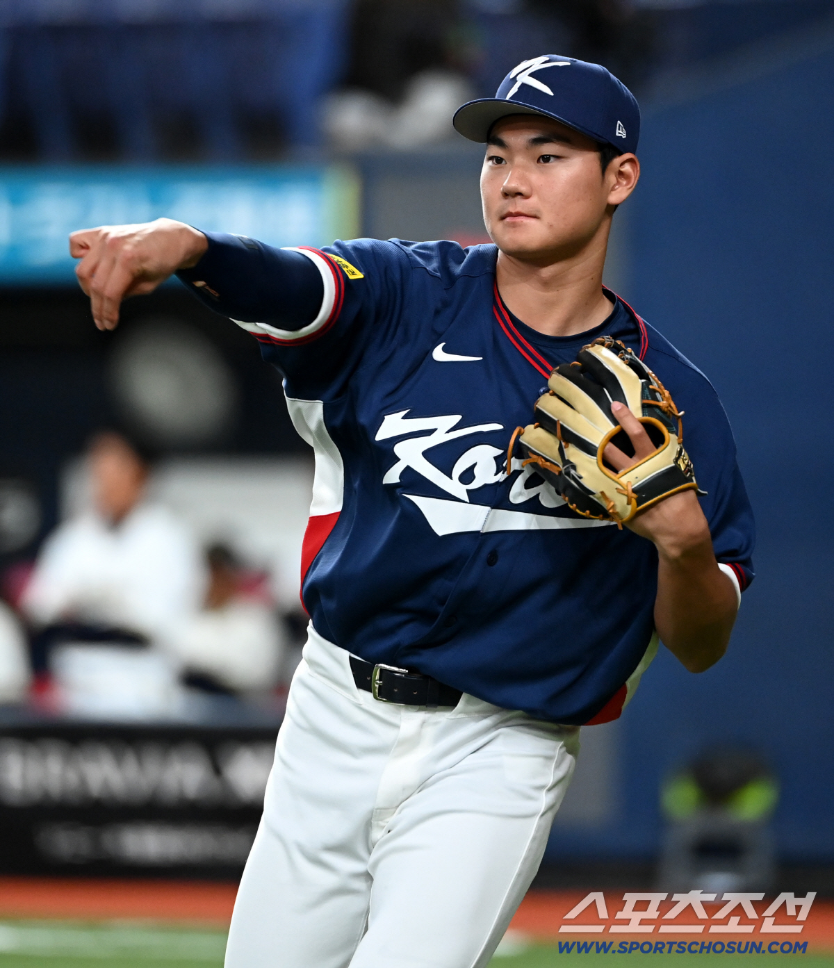 [포토] 김주원, 승리 다짐하며 캐치볼