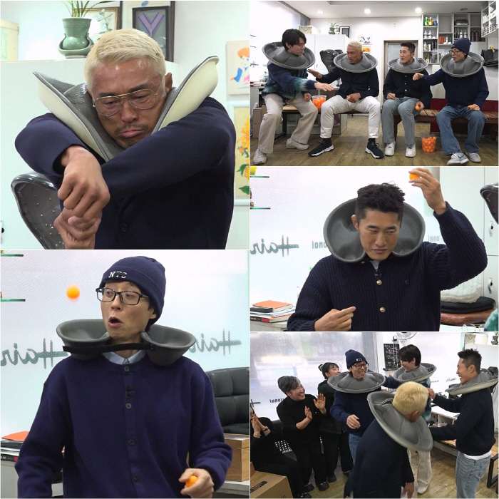 유재석도 당황…추성훈 카메라 돌진, ‘틈만 나면’ 대환장 피지컬