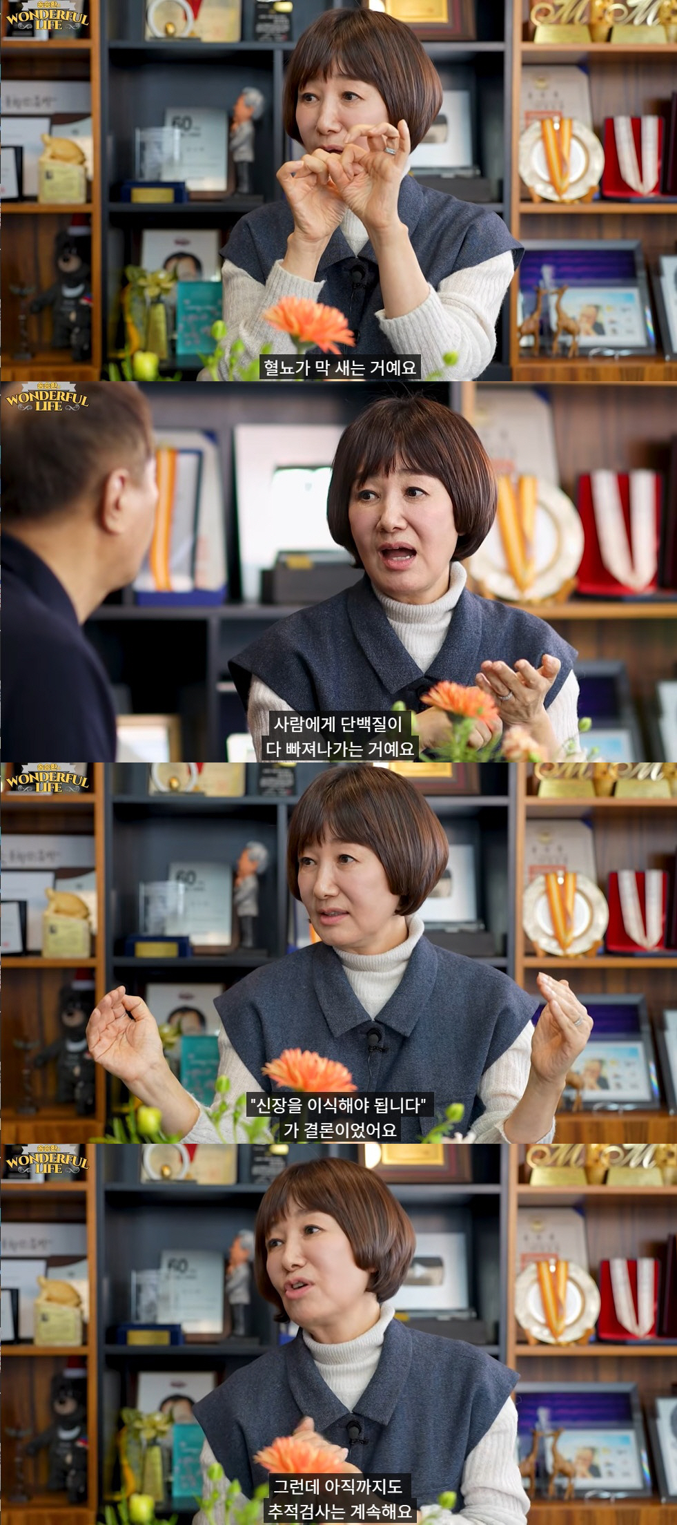 김혜영, 사구체신염 투병 고백 "신장에 구멍나 이식해야 한다고…하늘 무너…