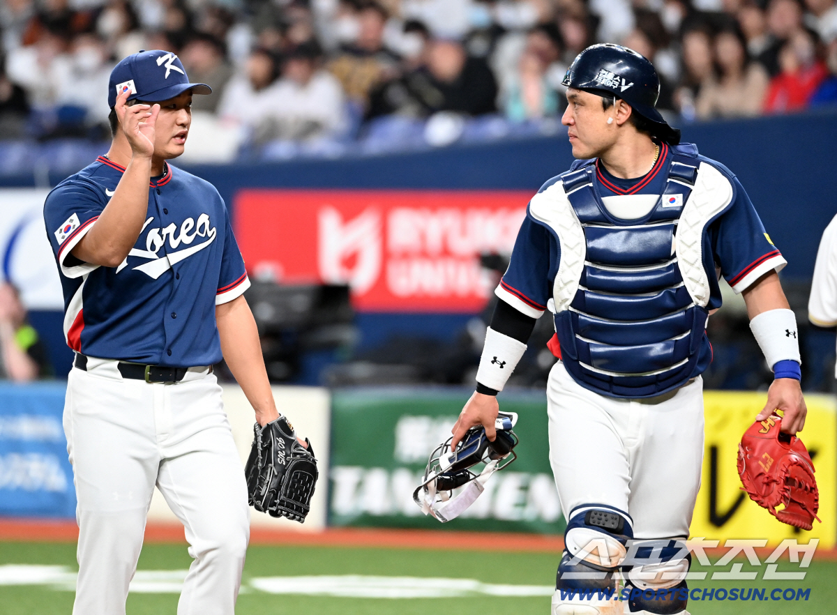 '충격 밀어내기 볼넷' 고우석마저, '9볼넷' 韓 누굴 믿어야 하나…"열…