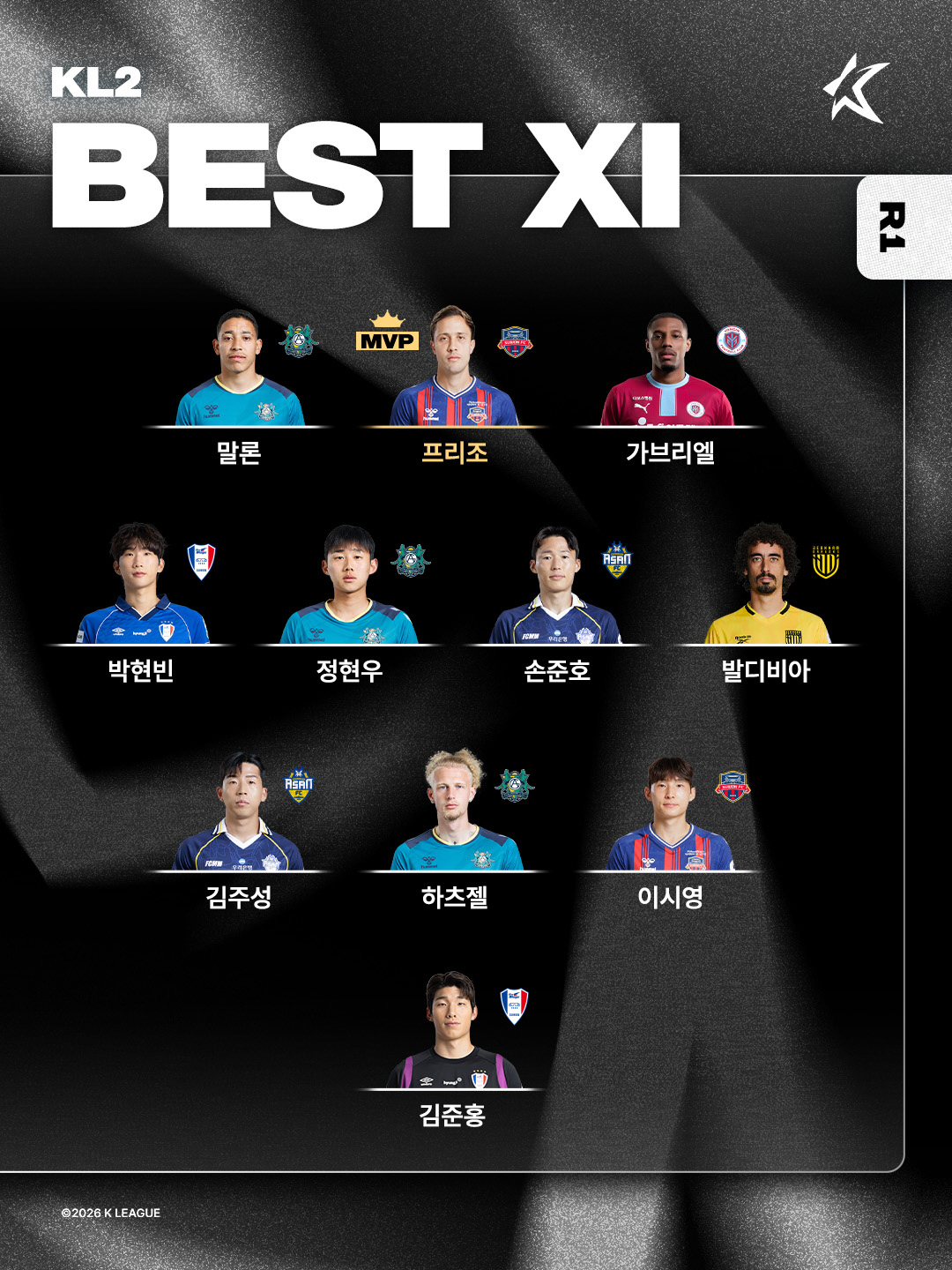 [오피셜]전북 낚은 '2골 1도움' 갈레고, 2026년 K리그1 첫 MV…