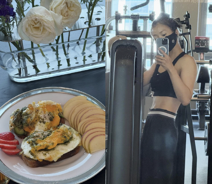 이시영, 출산 4개월만 64→55kg 뺀 뒤 살크업 선언..."몸 만들 …