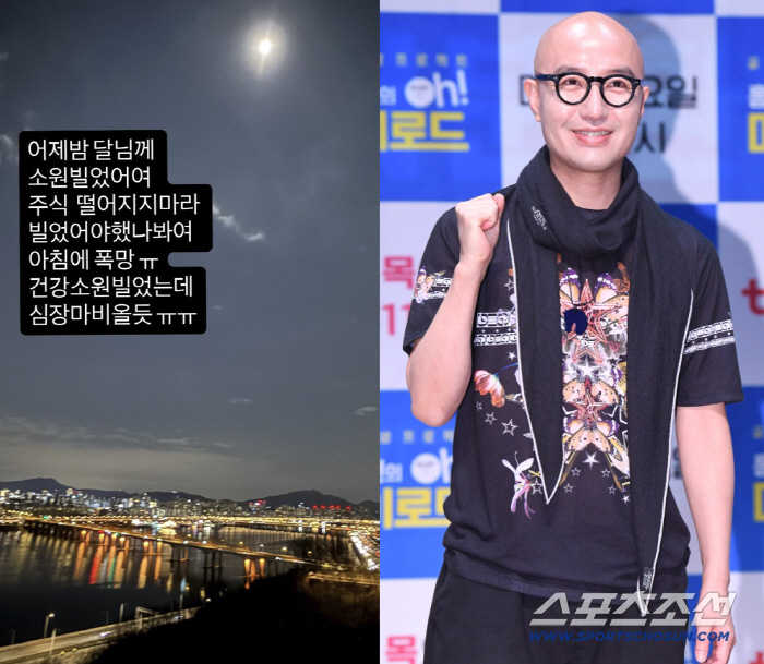 홍석천, 주식 대폭락에 패닉 "아침에 폭망...심장마비 올 듯"