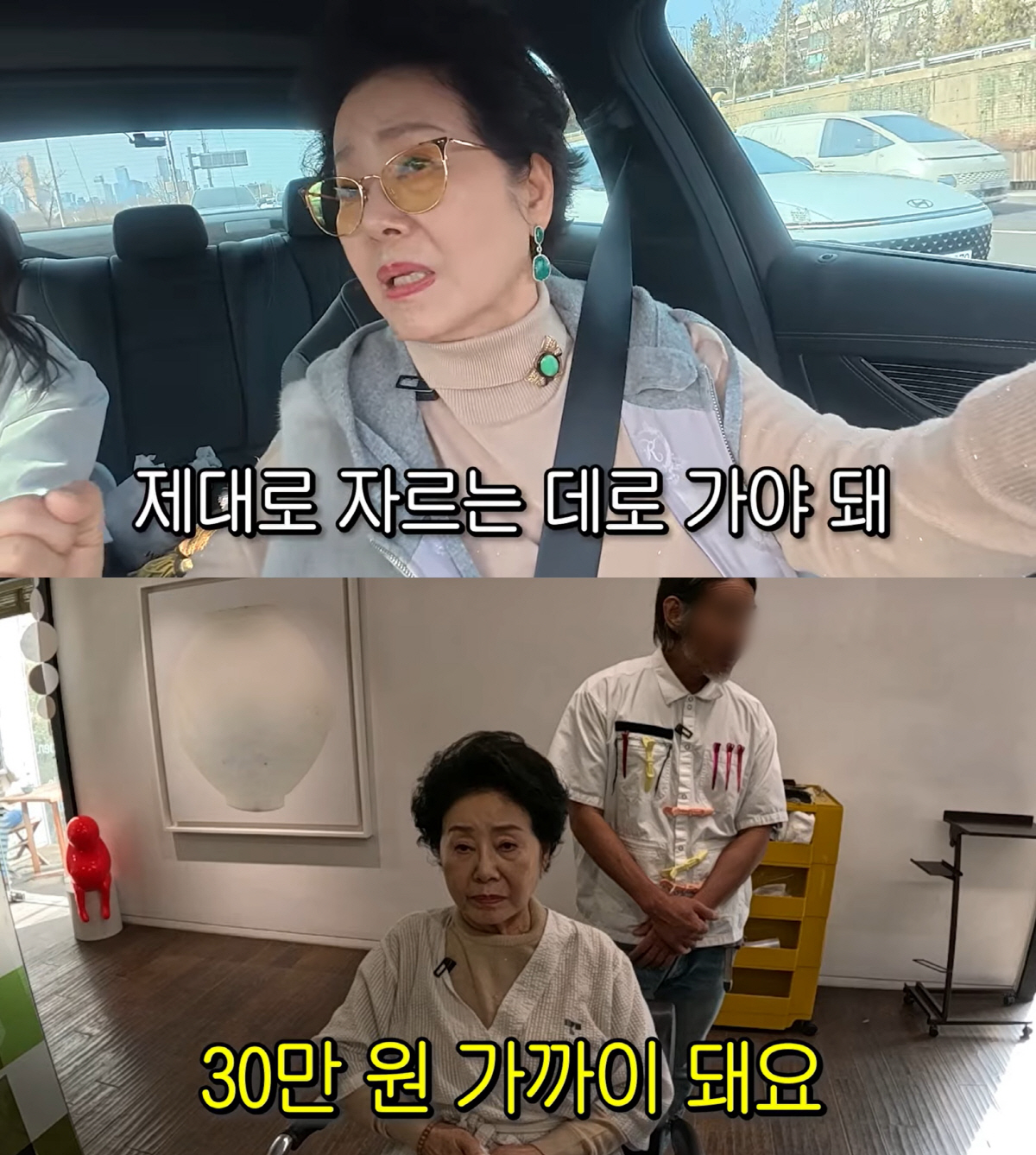 '잠적' 이휘재, 선우용여와 뜻밖의 인연 "커트 30만원짜리 미용실 추천…